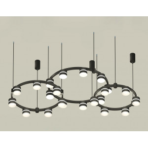 Комплект подвесного светильника Ambrella Light Techno Ring XR92092220 (A9209x3, C9242, C9238, C9232, N8445)