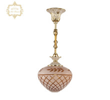 Подвесной светильник Art Classic 34.003P.18.GW.Amber-White.H-1B