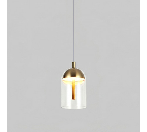 Подвесной светильник Eurosvet Palm 201056/1 LED латунь a072228