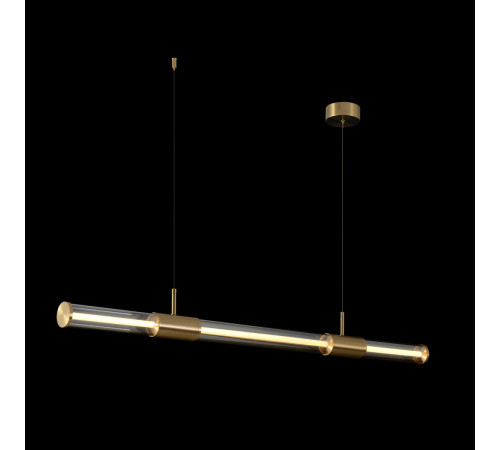 Подвесной светильник Crystal Lux LINEUP SP24W LED BRASS Подвесной светильник Crystal Lux LINEUP SP24W LED BRASS