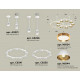 Комплект подвесного светильника Ambrella Light Techno Ring XR92211110 (A9221, A9226, C9241, C9236, N8144, N8124)