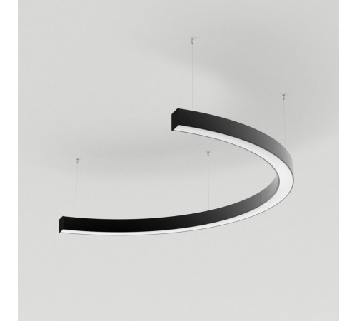 Подвесной светильник Arlight SP-LINE-HANG-ARC-C3535-D800-28W Day4000 (BLACK, 230V) (Металл) 034015(2)