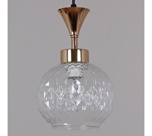 Подвесной светильник Reluce 10080-0.9-01 BK+FG