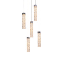 Подвесной светильник Delight Collection MD24030028-5A chrome/clear