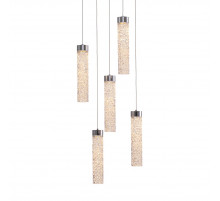 Подвесной светильник Delight Collection MD24030028-5A chrome/clear