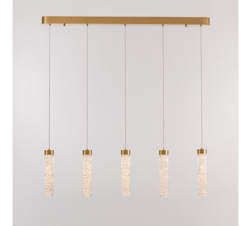 Подвесной светильник Delight Collection MD24030028-5B brass/clear Подвесной светильник Delight Collection MD24030028-5B brass/clear