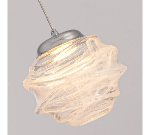 Подвесной светильник Delight Collection MD25030003-1A chrome/clear Подвесной светильник Delight Collection MD25030003-1A chrome/clear