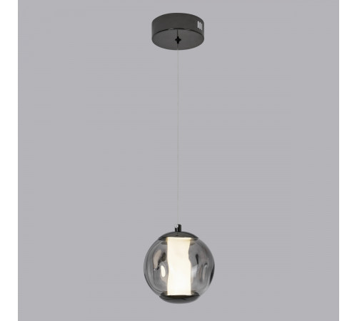 Подвесной светильник Delight Collection OD2437-1 pearl black/smoke Подвесной светильник Delight Collection OD2437-1 pearl black/smoke