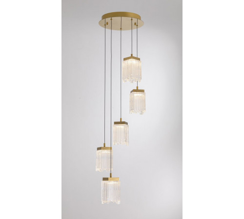 Подвесной светильник Delight Collection MD25020403-5A2 Satin gold