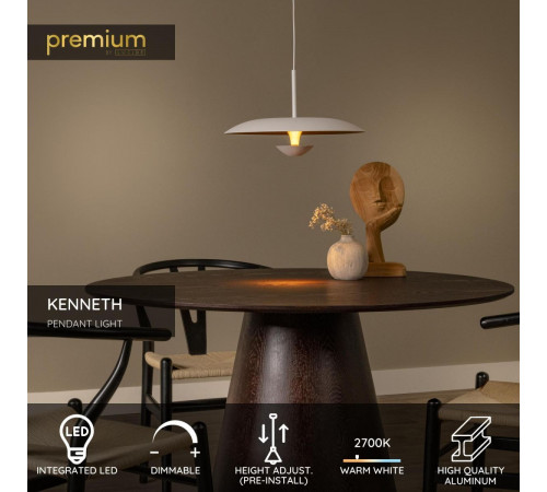 Подвесной светильник Lucide Kenneth 41412/40/31