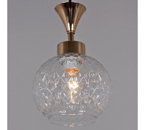 Подвесной светильник Reluce 10080-0.9-01 BK+FG