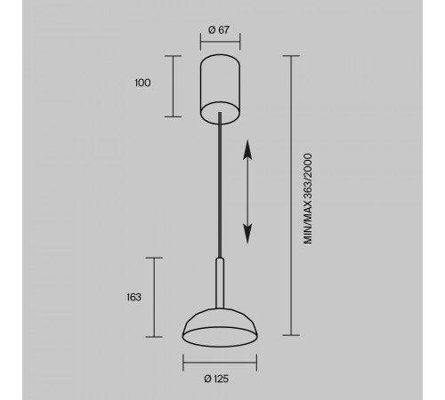 Подвесной светильник Maytoni Vita MOD451PL-L8B3K