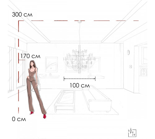 Подвесной светильник Loft IT Gino 10196/1000 White Подвесной светильник Loft IT Gino 10196/1000 White