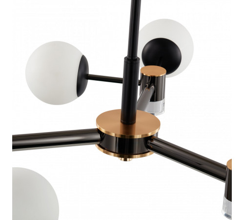 Подвесной светильник Arte Milano Ferrara 277010/6 BK/GD