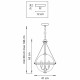 Подвесной светильник Lightstar MODENA 816034