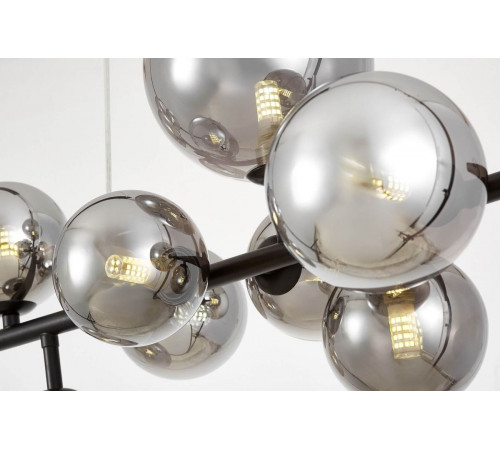 Подвесной светильник Lumina Deco LDP 7033-10 BK+GY Подвесной светильник Lumina Deco LDP 7033-10 BK+GY