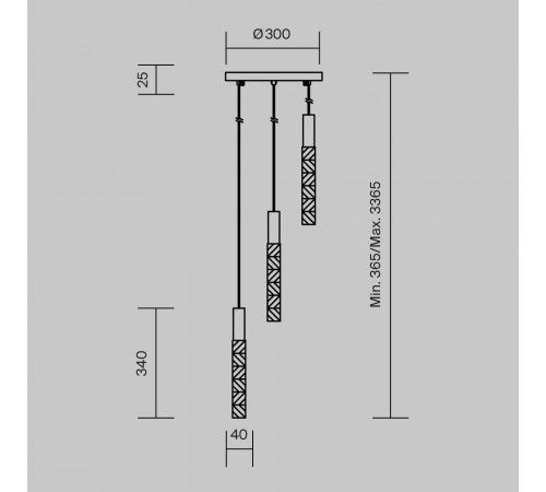 Подвесной светильник Maytoni Selemo MOD328PL-L9CH3K Подвесной светильник Maytoni Selemo MOD328PL-L9CH3K