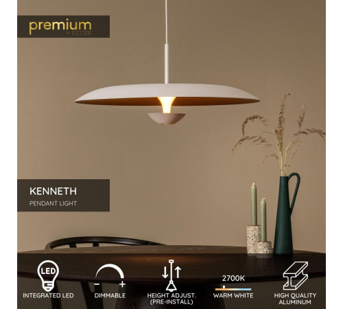 Подвесной светильник Lucide Kenneth 41412/60/31