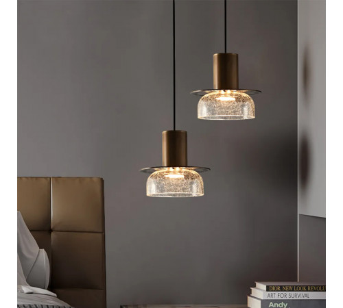 Подвесной светильник Delight Collection MT9171-1HA аntique brass