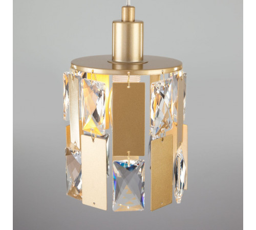 Подвесной светильник Eurosvet Scoppio 50101/1 перламутровое золото