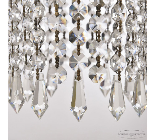 Подвесной светильник Bohemia Ivele Crystal 14781P/11 Pa Drops Подвесной светильник Bohemia Ivele Crystal 14781P/11 Pa Drops