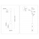 Подвесной светильник Ambrella Light High Light Ceramo Modern LH53322