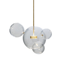 Подвесной светильник Delight Collection Bubbles KG0943P-1 gold