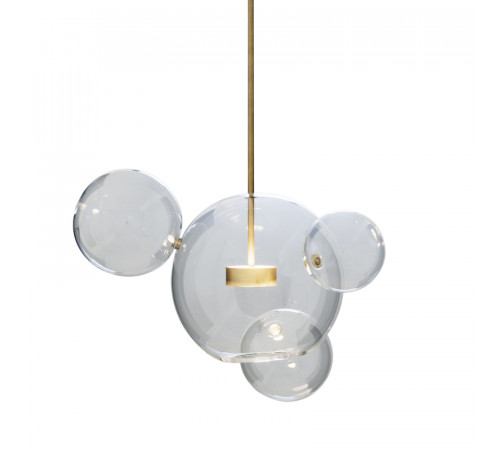 Подвесной светильник Delight Collection Bubbles KG0943P-1 gold Подвесной светильник Delight Collection Bubbles KG0943P-1 gold