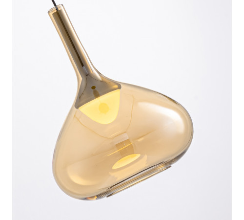 Подвесной светильник Delight Collection MD25001005-1A brass/amber Подвесной светильник Delight Collection MD25001005-1A brass/amber