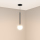 Подвесной светильник Arlight SP-BEADS-HANG-BUILT-T-R100-8W Warm3000 (BK-GD, 180 deg, 230V) 056420
