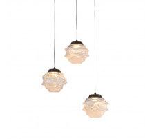 Подвесной светильник Delight Collection MD25030003-3A matt black/clear