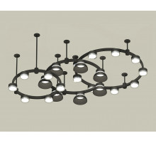 Комплект подвесного светильника Ambrella Light Techno Ring XR92222010 (A9222, A9227, C9233, C9242, C9238, C9232, N8141, N8118)