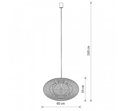 Подвесной светильник Nowodvorski Rattan M Wood 11154 Подвесной светильник Nowodvorski Rattan M Wood 11154