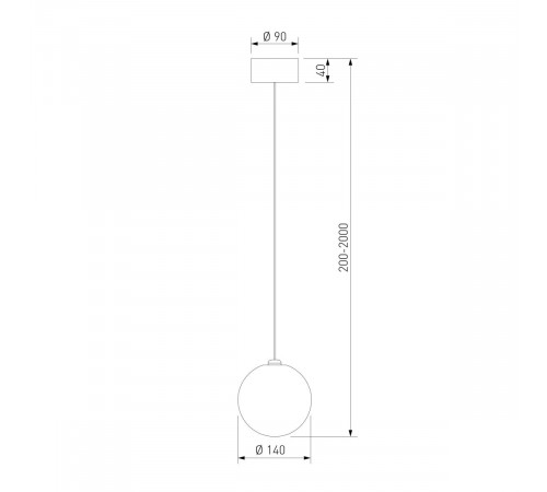 Подвесной светильник с плафоном ручной работы Bogate's Crystall 1_101 a072033