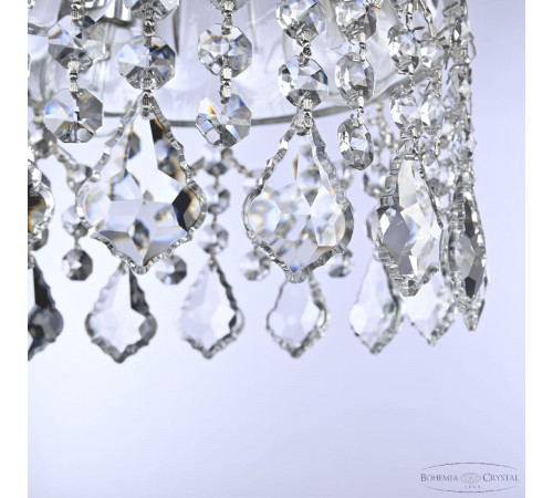 Подвесной светильник Bohemia Ivele Crystal 5478/22 Ni Clear/M-1H Leafs Подвесной светильник Bohemia Ivele Crystal 5478/22 Ni Clear/M-1H Leafs