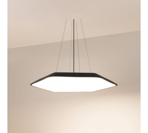 Подвесной светильник Arlight SP-TIARA-SLIM-HANG-H50-L800x720-75W Day4000 (BK, 160 deg, 230V) IP33 (Металл) 060206