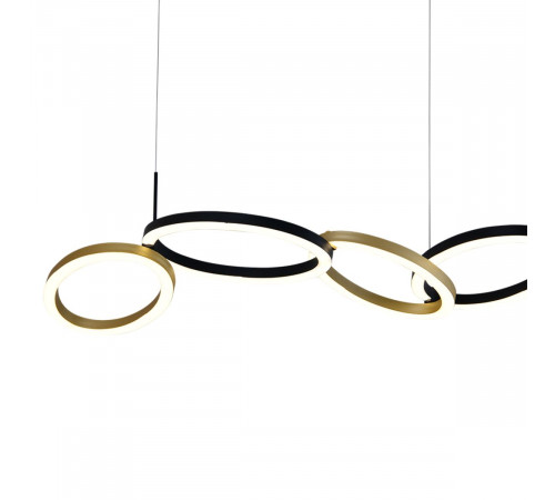 Подвесной светильник Indigo Anello 14034/C/6P Black