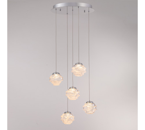 Подвесной светильник Delight Collection MD25030003 MD25030003-5A chrome/clear Подвесной светильник Delight Collection MD25030003 MD25030003-5A chrome/clear