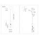 Подвесной светильник Ambrella Light High Light Ceramo Modern LH53350