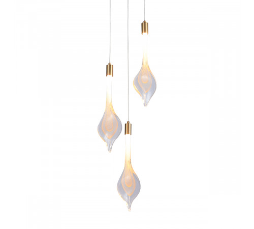 Подвесной светильник Delight Collection P98066-3 antique brass Подвесной светильник Delight Collection P98066-3 antique brass