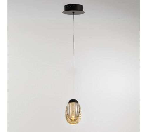 Подвесной светильник Delight Collection MD25090022-1A matt black/champagne Подвесной светильник Delight Collection MD25090022-1A matt black/champagne