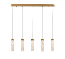 Подвесной светильник Delight Collection MD24030028-5B brass/clear