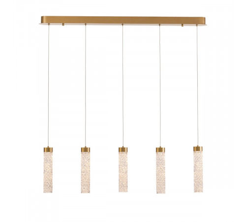 Подвесной светильник Delight Collection MD24030028-5B brass/clear Подвесной светильник Delight Collection MD24030028-5B brass/clear