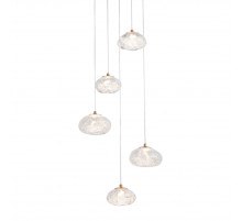 Подвесной светильник Delight Collection P98065-5 antique brass