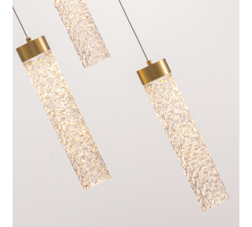 Подвесной светильник Delight Collection MD24030028-3A brass/clear Подвесной светильник Delight Collection MD24030028-3A brass/clear