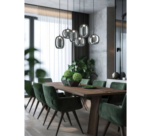 Подвесной светильник с рег-кой цветовой темп-ры Eglo Larva 390415