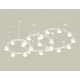 Комплект подвесного светильника Ambrella Light Techno Ring XR92212260 (A9221, A9226, C9241, C9232, C9236, C9231, N8461, N8477)