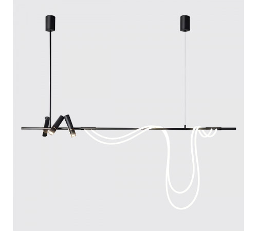 Подвесной светильник Delight Collection 7242P/L1200 black/white Подвесной светильник Delight Collection 7242P/L1200 black/white