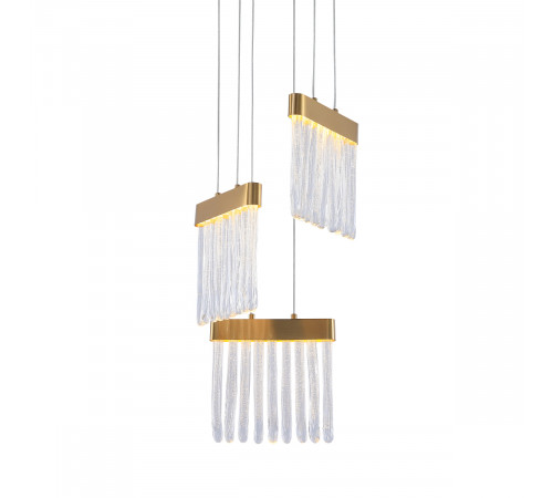 Подвесной светильник Delight Collection P98057-3 antique brass Подвесной светильник Delight Collection P98057-3 antique brass