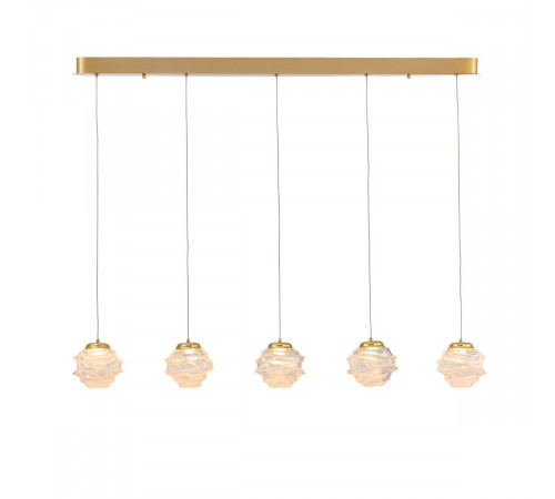 Подвесной светильник Delight Collection MD25030003-5B gold/clear Подвесной светильник Delight Collection MD25030003-5B gold/clear